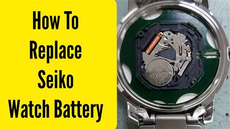 seiko watch battery replacement cost.